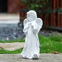 ✩.*˚エンジェルオブジェ台✩.*˚ エンジェル 天使 置物 白 妖精 天使像 アンティーク 小物